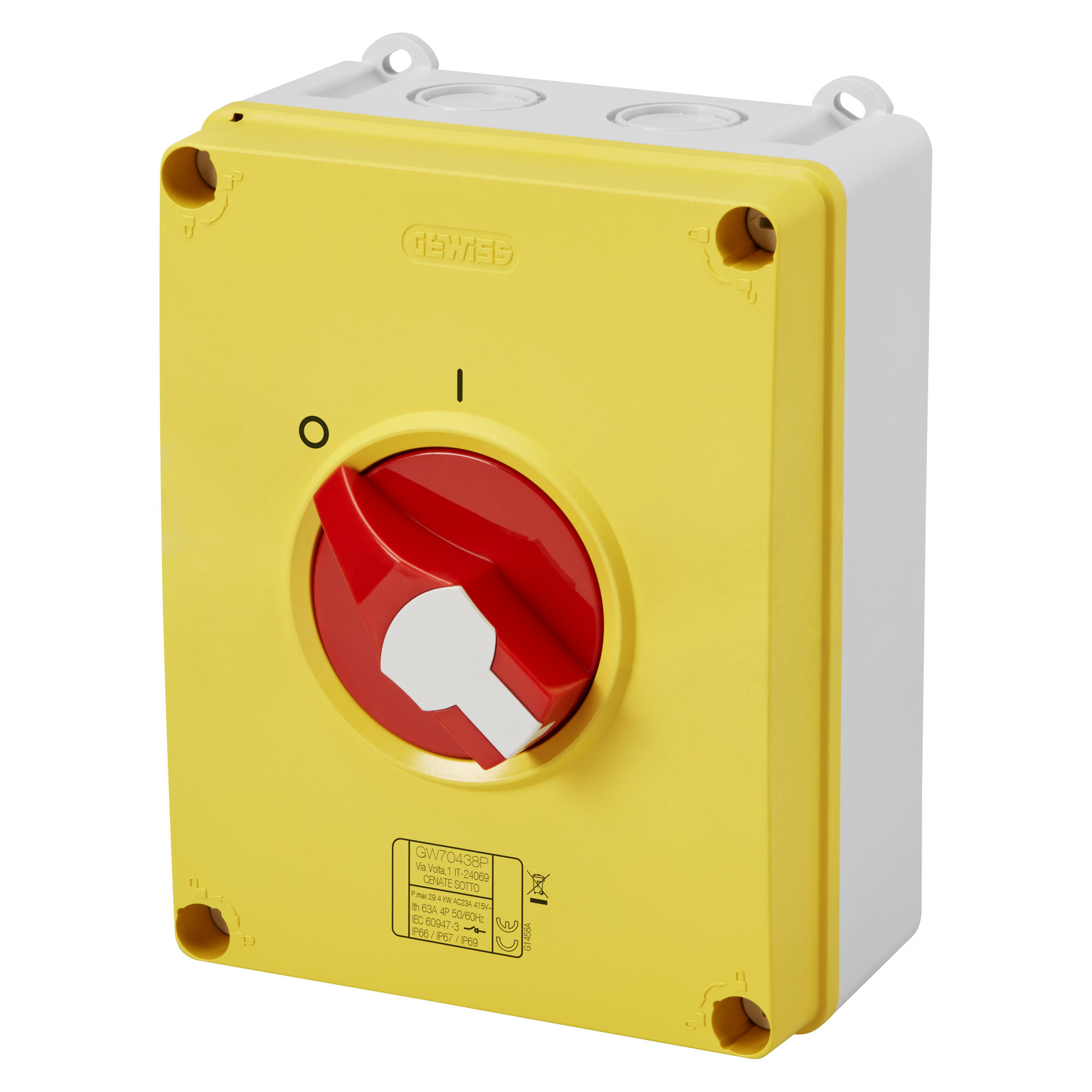 Gewiss interlocking switch